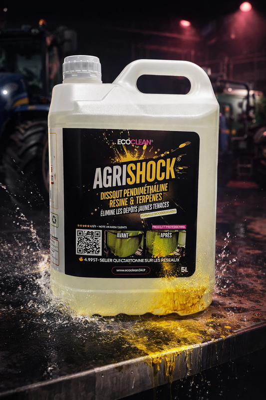 Agrishock® EcoClean® — Seul produit contre les taches de pendiméthaline
